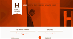 Desktop Screenshot of horace-avocats.com